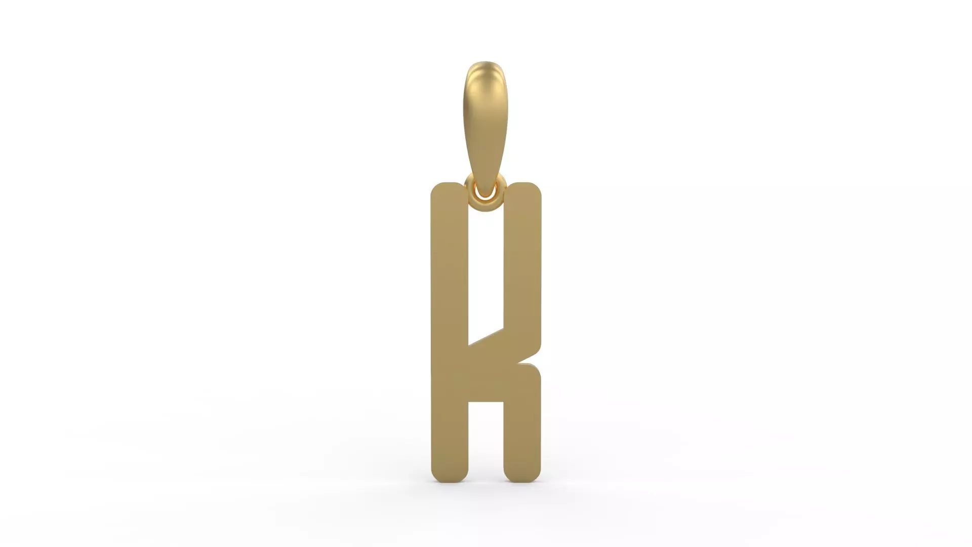 Initial Letters Pendant ANNIHILATION K 3D print model_0