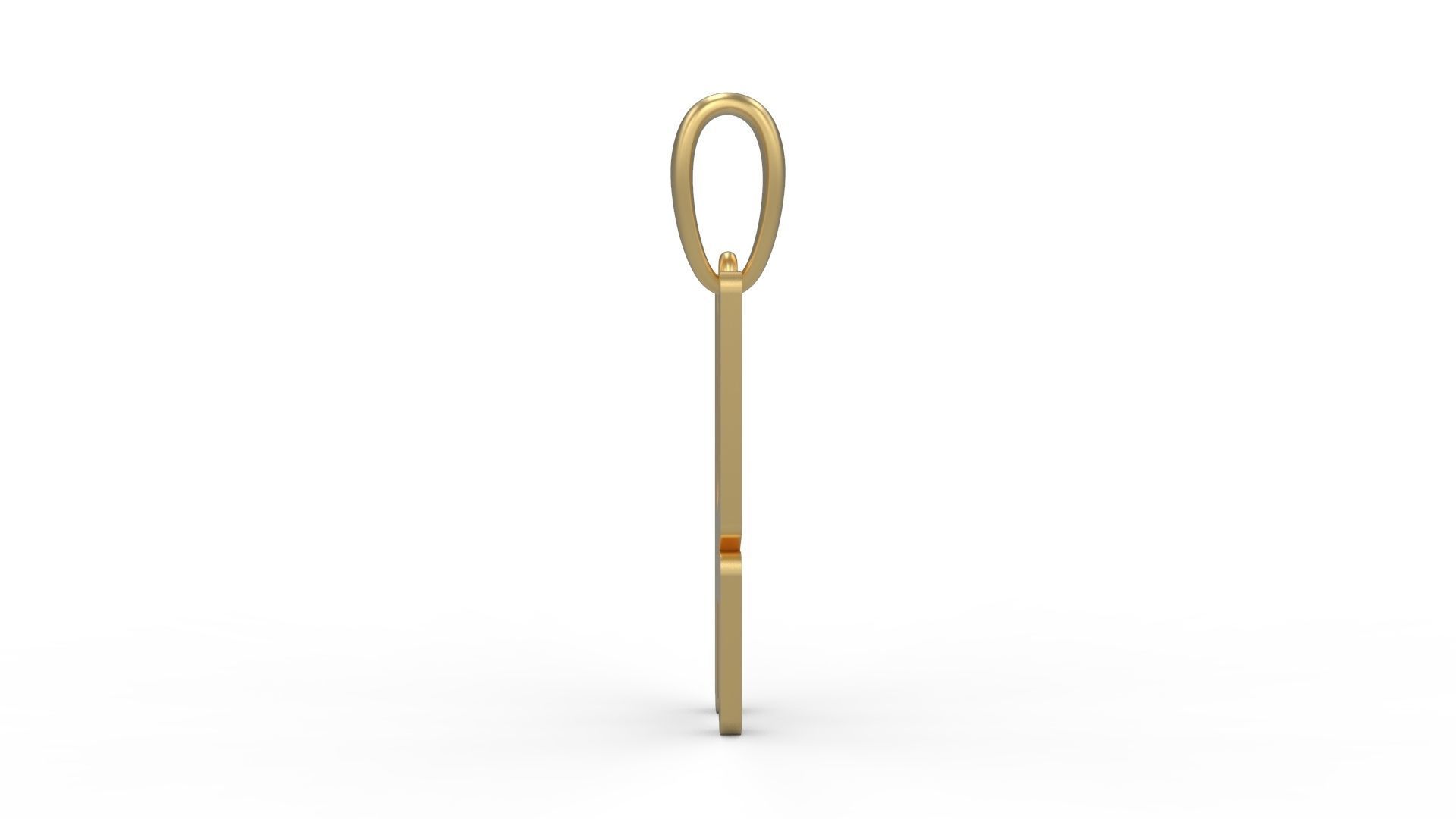 Initial Letters Pendant ANNIHILATION K 3D print model_2