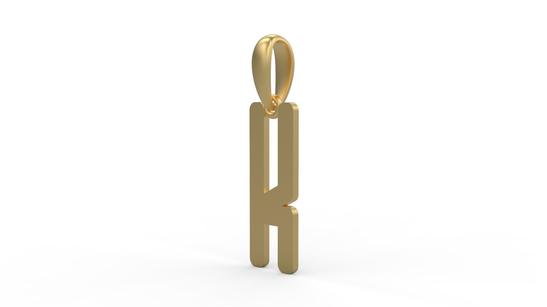 Initial Letters Pendant ANNIHILATION K 3D print model_1