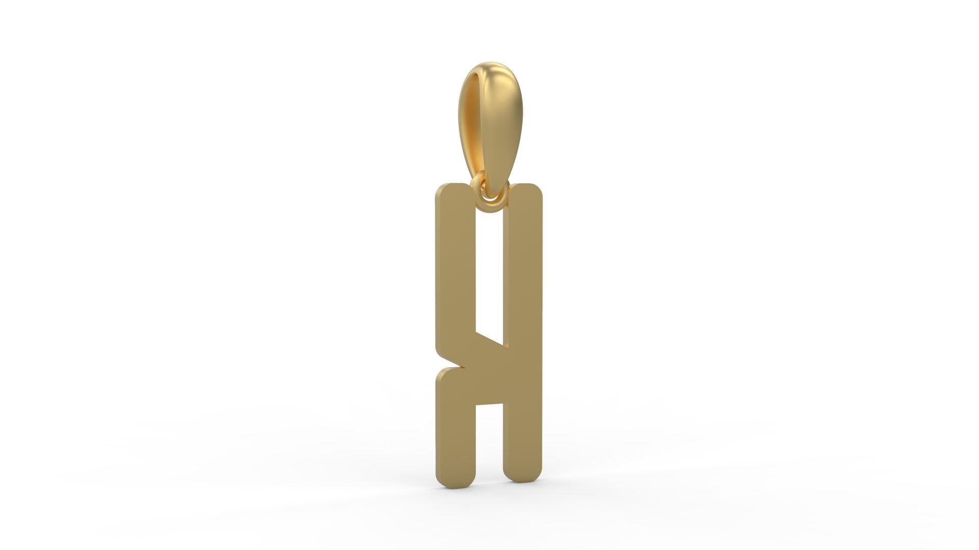 Initial Letters Pendant ANNIHILATION K 3D print model_3