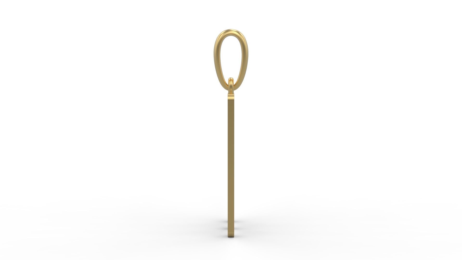 Initial Letters Pendant ANNIHILATION M 3D print model_2