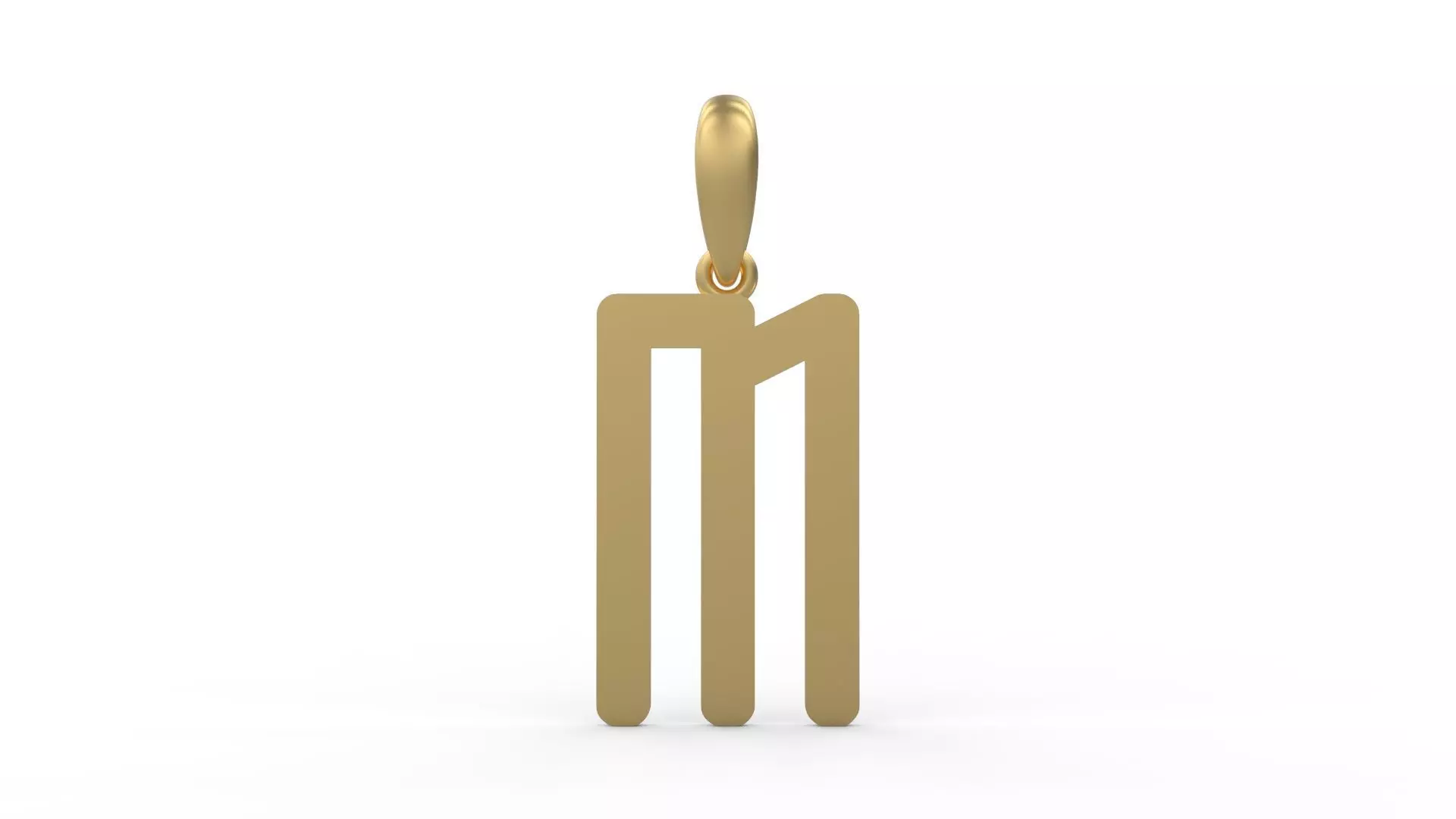 Initial Letters Pendant ANNIHILATION M 3D print model_0