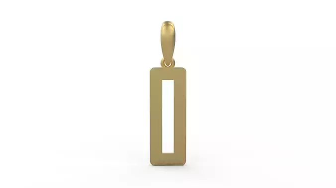 Initial Letters Pendant ANNIHILATION O 3D print model