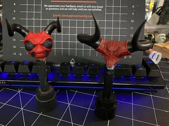 Custom Head - Devil Insect Assassin Hunter 3D print model