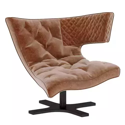 Soft rotating chair Roxy ARKETIPO