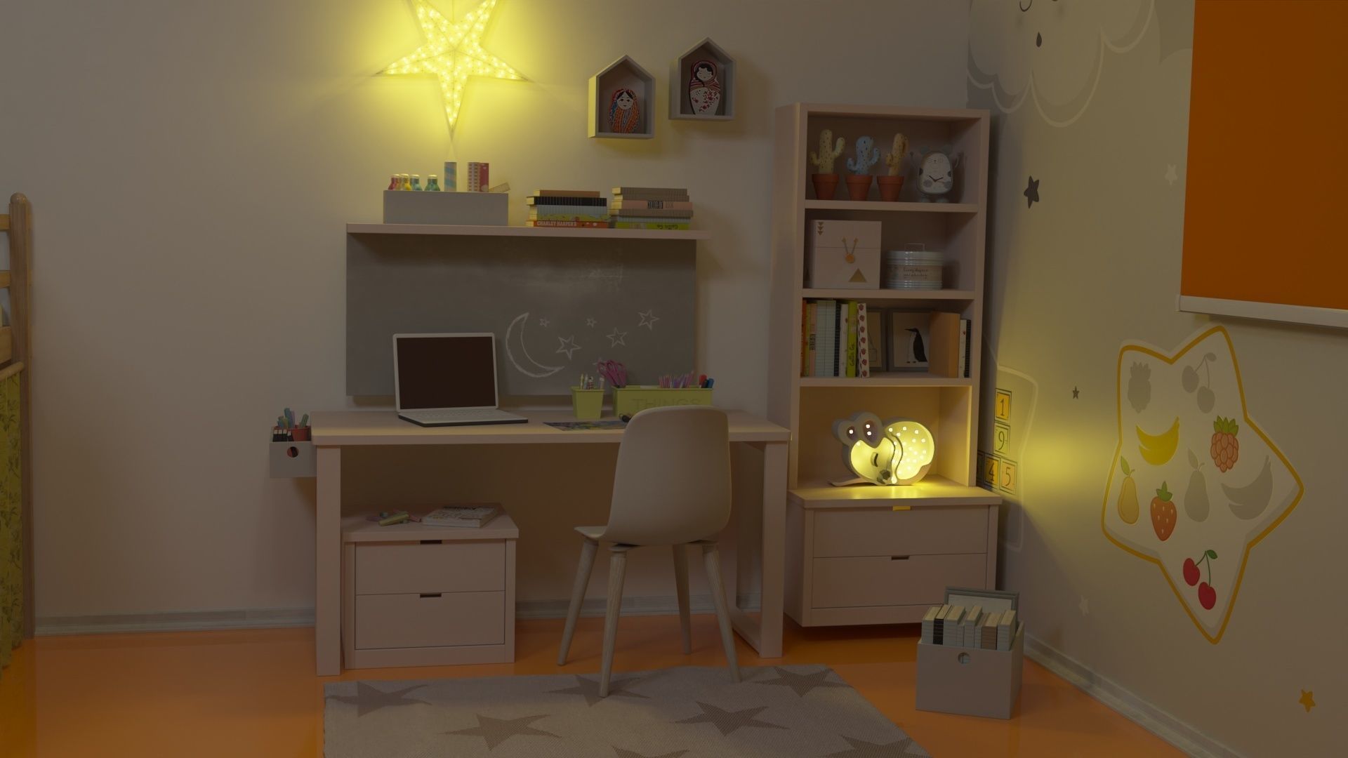 children room other 3D model_2