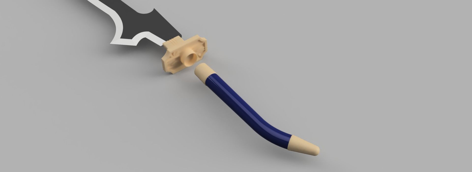 BLEACH SHUNSUI KYORAKU SHIKAI 3D print model_2