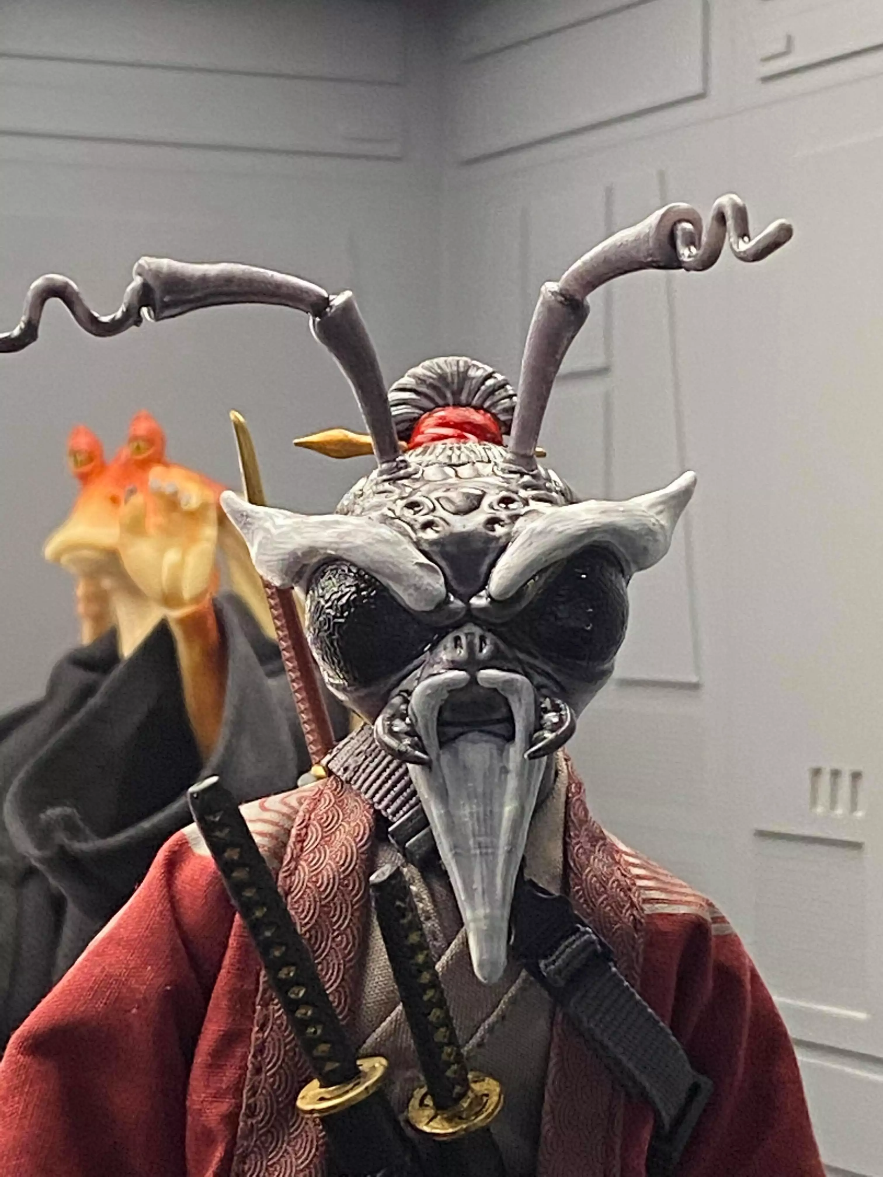 Custom Head - Pai Mei Master Insect Assassin 3D print model
