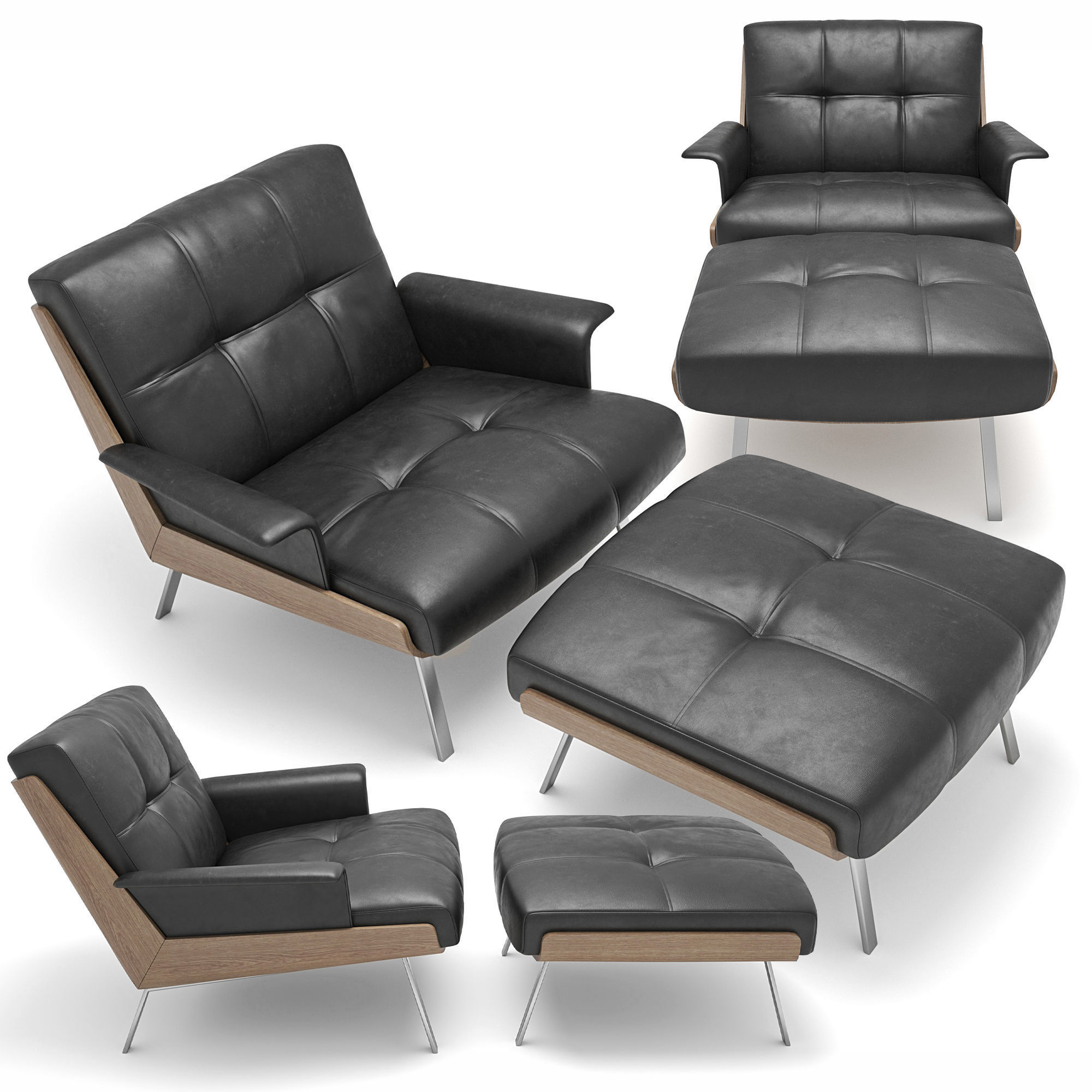 Full Modern interior 3D model 3D model_8