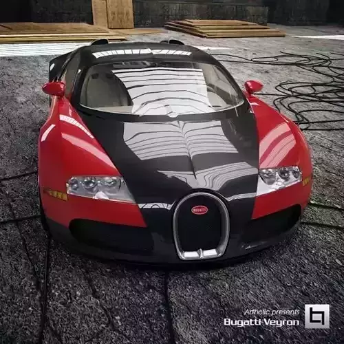 Bugatti Veyron 3D model
