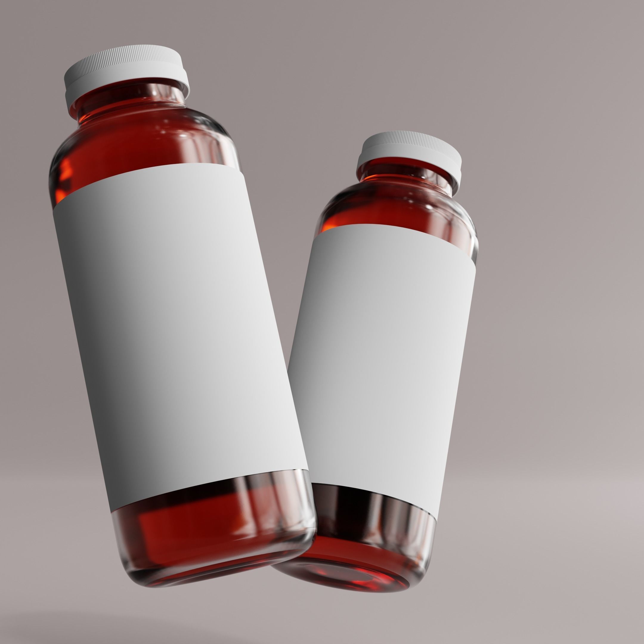 Juice Product Visualisation 3D model_1