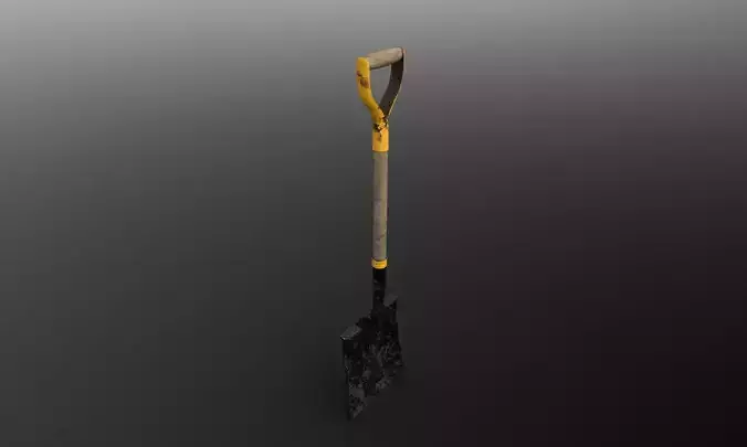 Square Shovel with three texture options 