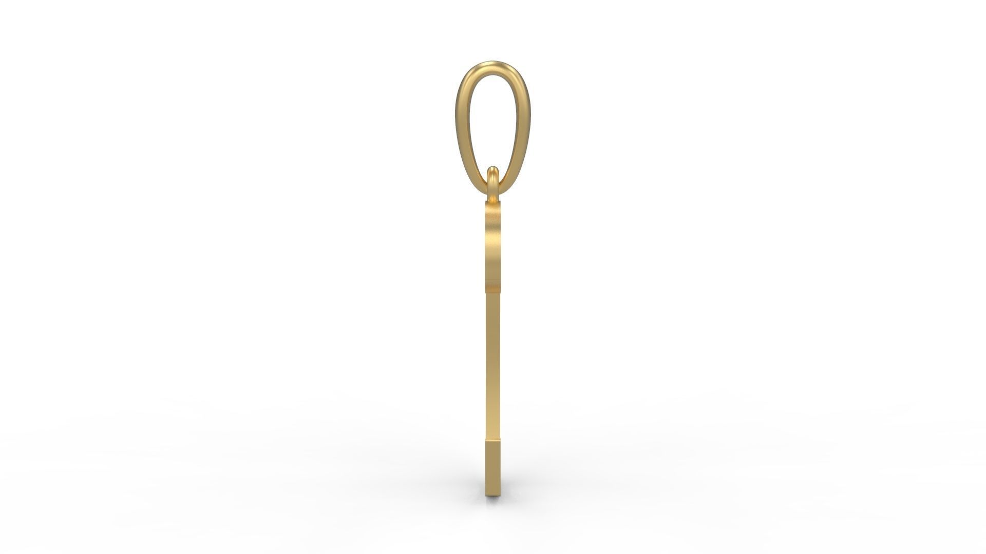 Initial Letters Pendant Autolinker C 3D print model_2