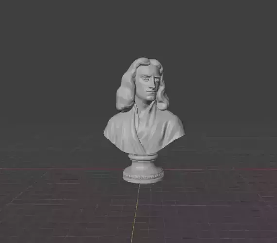 Isaac Newton 3D print model