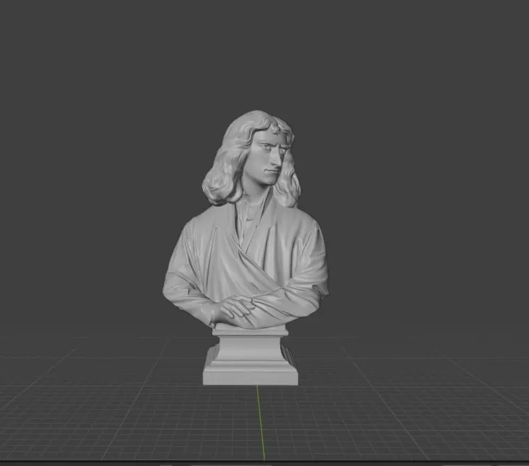 Isaac Newton 3D print model