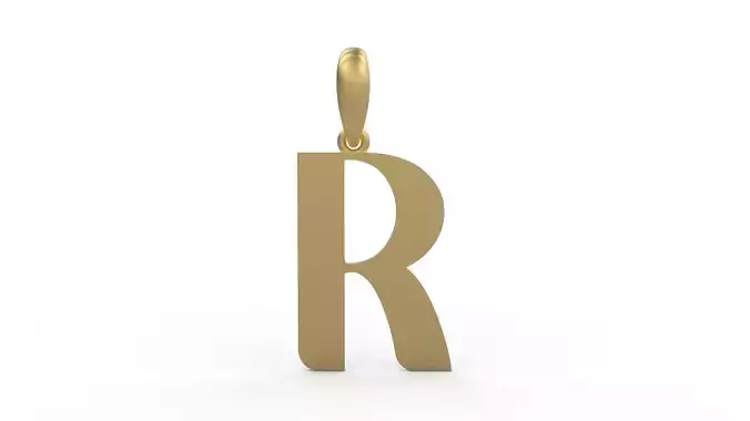 Initial Letters Pendant Autolinker R