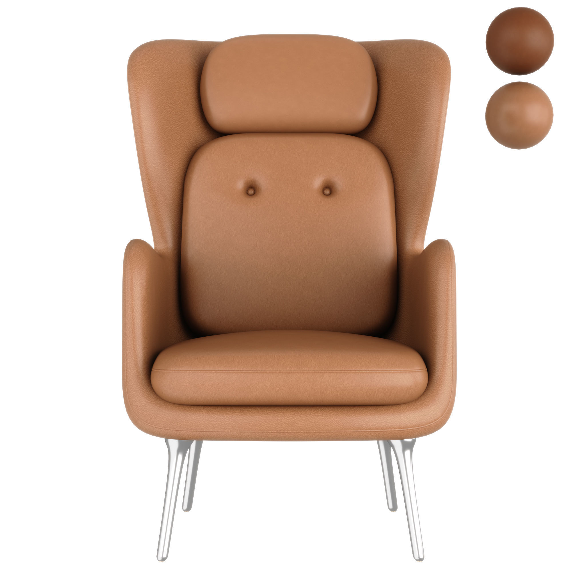 JH1 JH2 Ro Easy leather 3D model_2