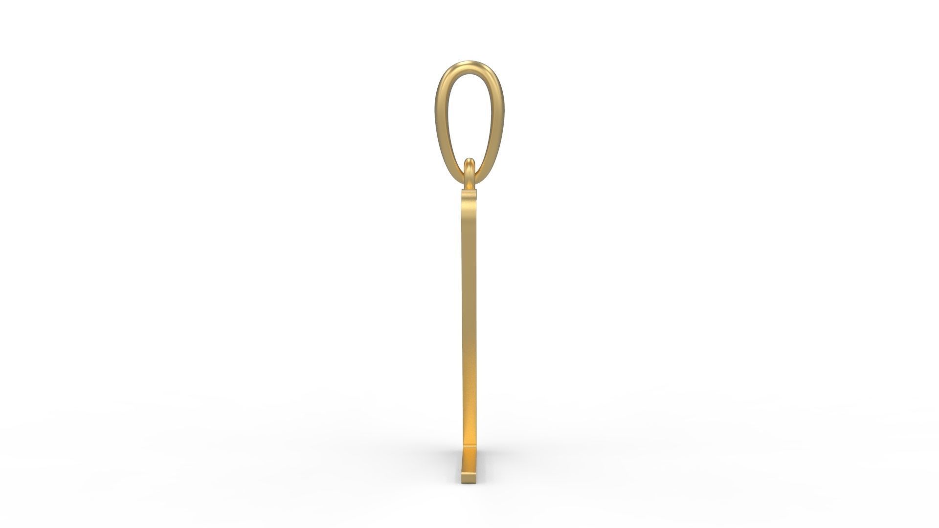 Initial Letters Pendant Autolinker Z 3D print model_2