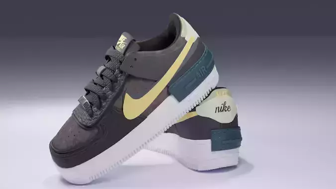 Air force 1 shadow 3D model