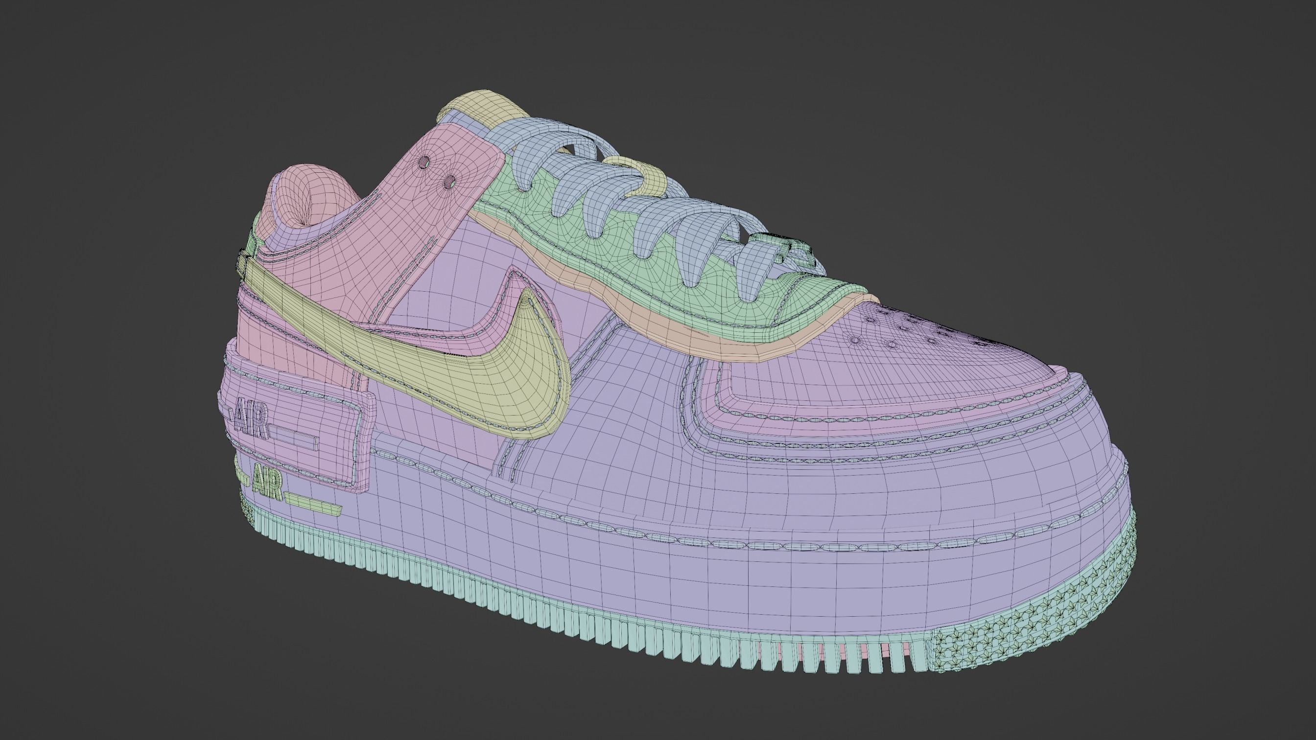 platform air force 1 shadow