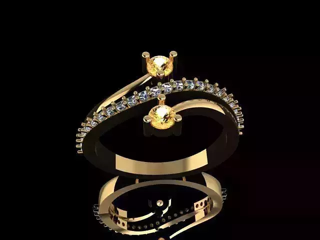 Beautiful Yellow Sapphire Ring