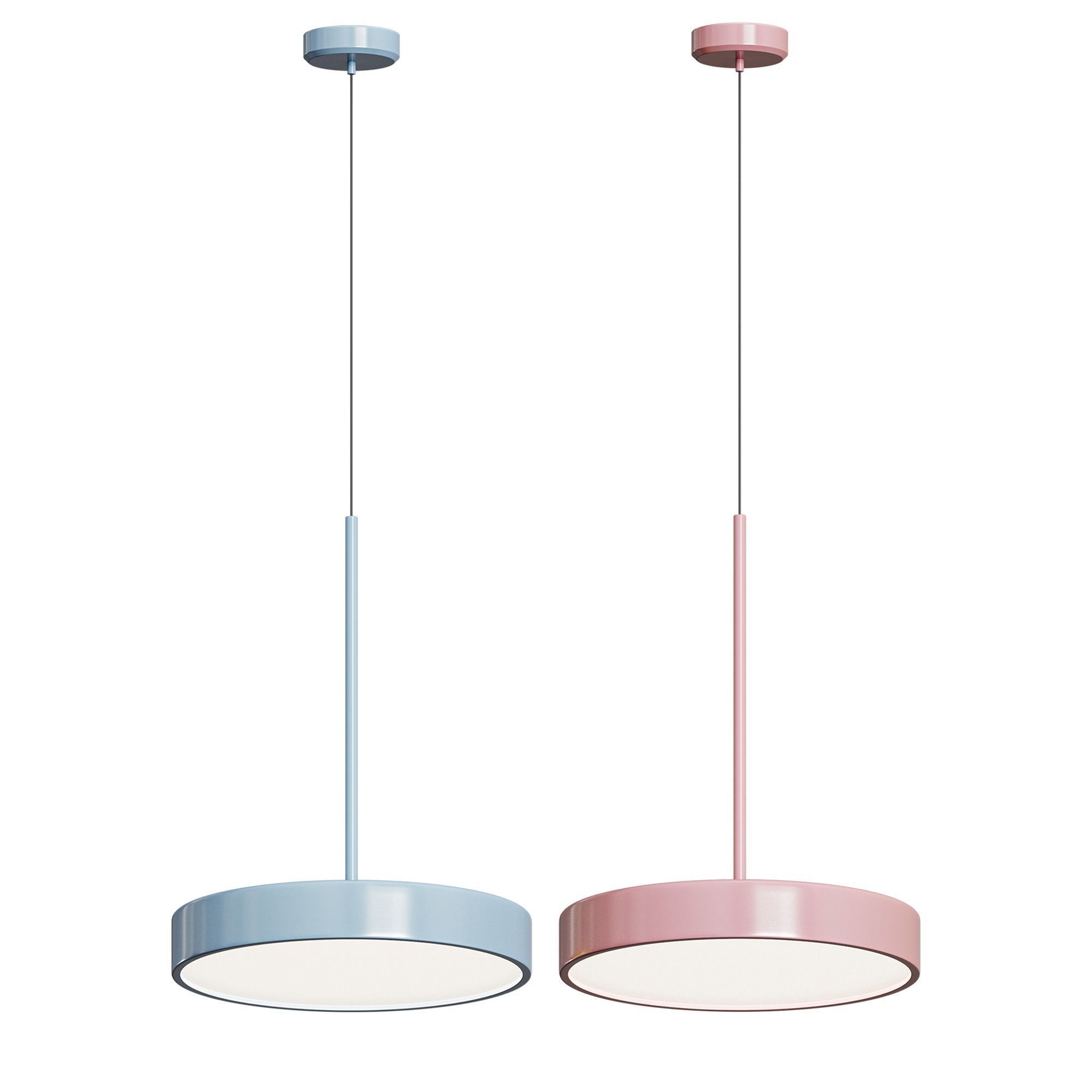 Nordic Macarons Pendant Lamp 3D model_2