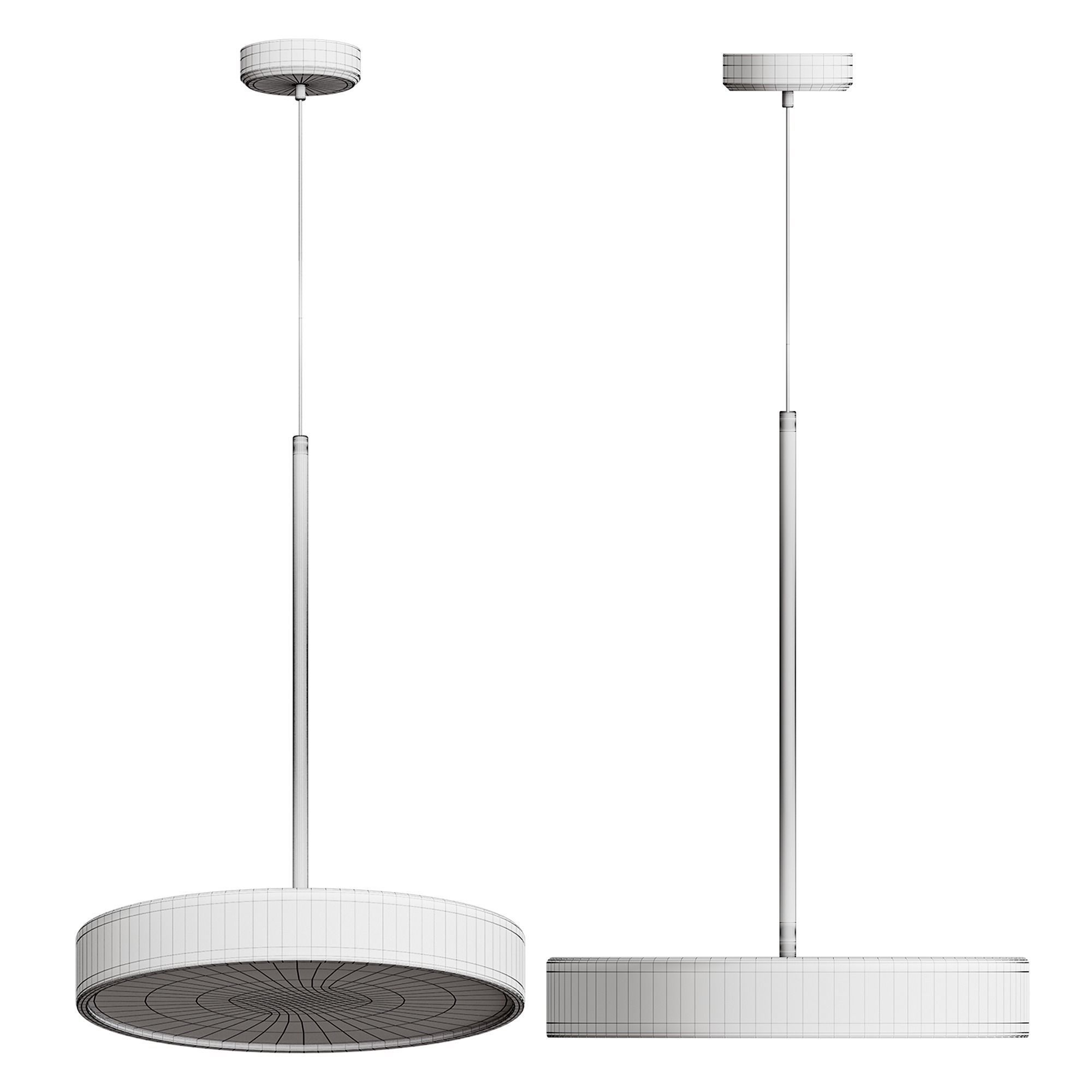 Nordic Macarons Pendant Lamp 3D model_4