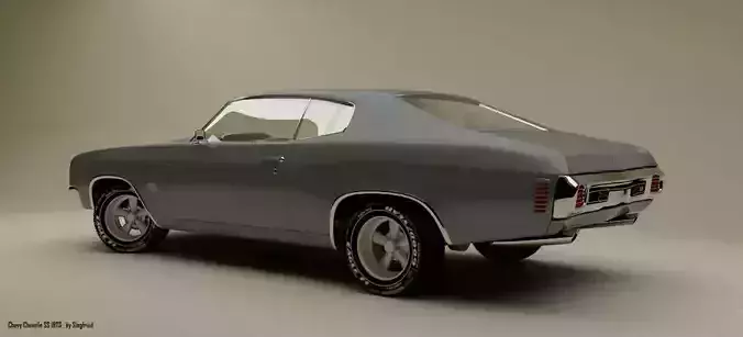 Chevrolet Chevelle SS 1970 3D model