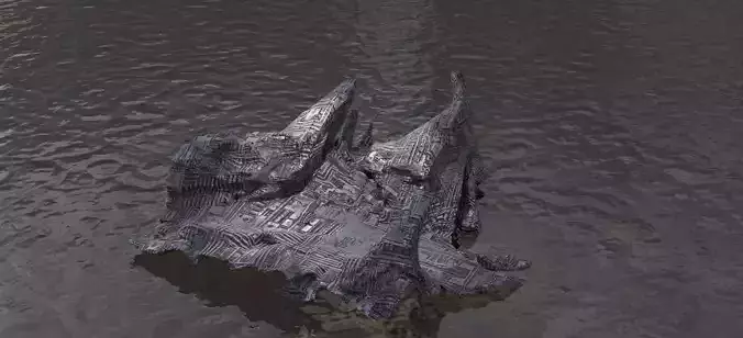 Viking Stone Rough rock formation 5