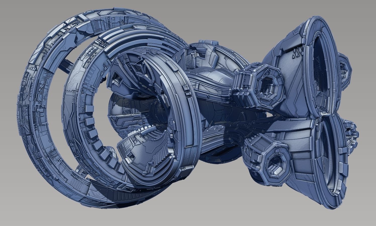 space equipment node 00047 3D model_4