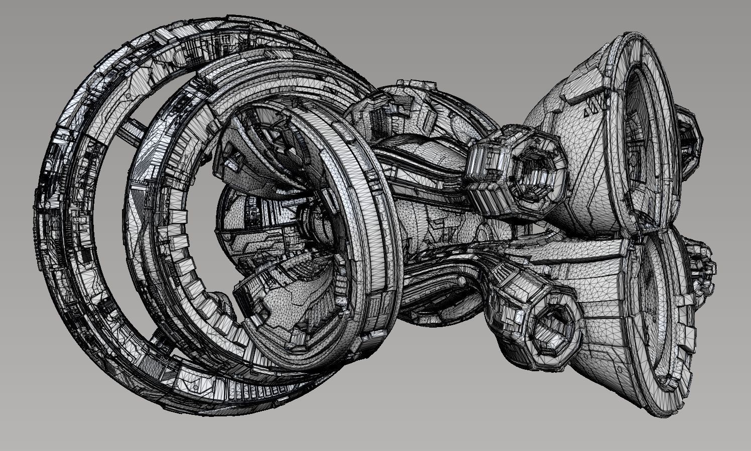 space equipment node 00047 3D model_5