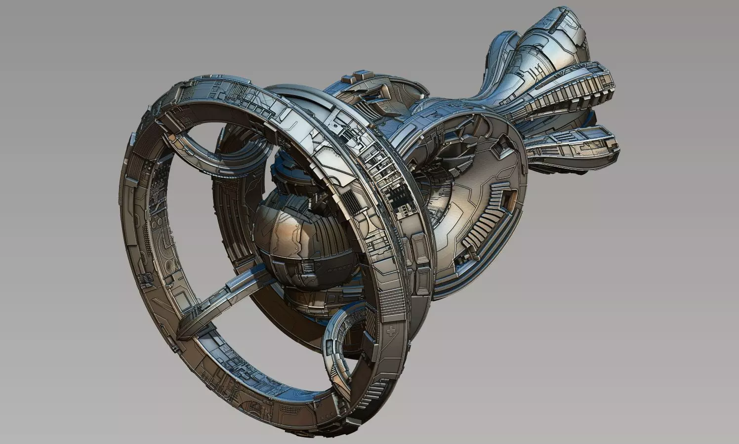 space equipment node 00047 3D model_0