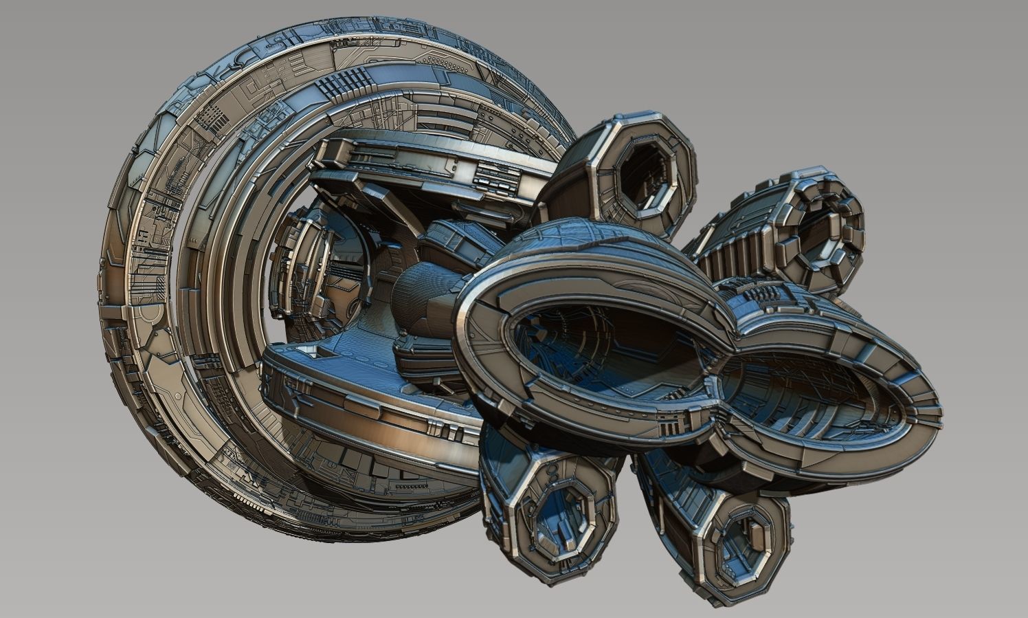 space equipment node 00047 3D model_9