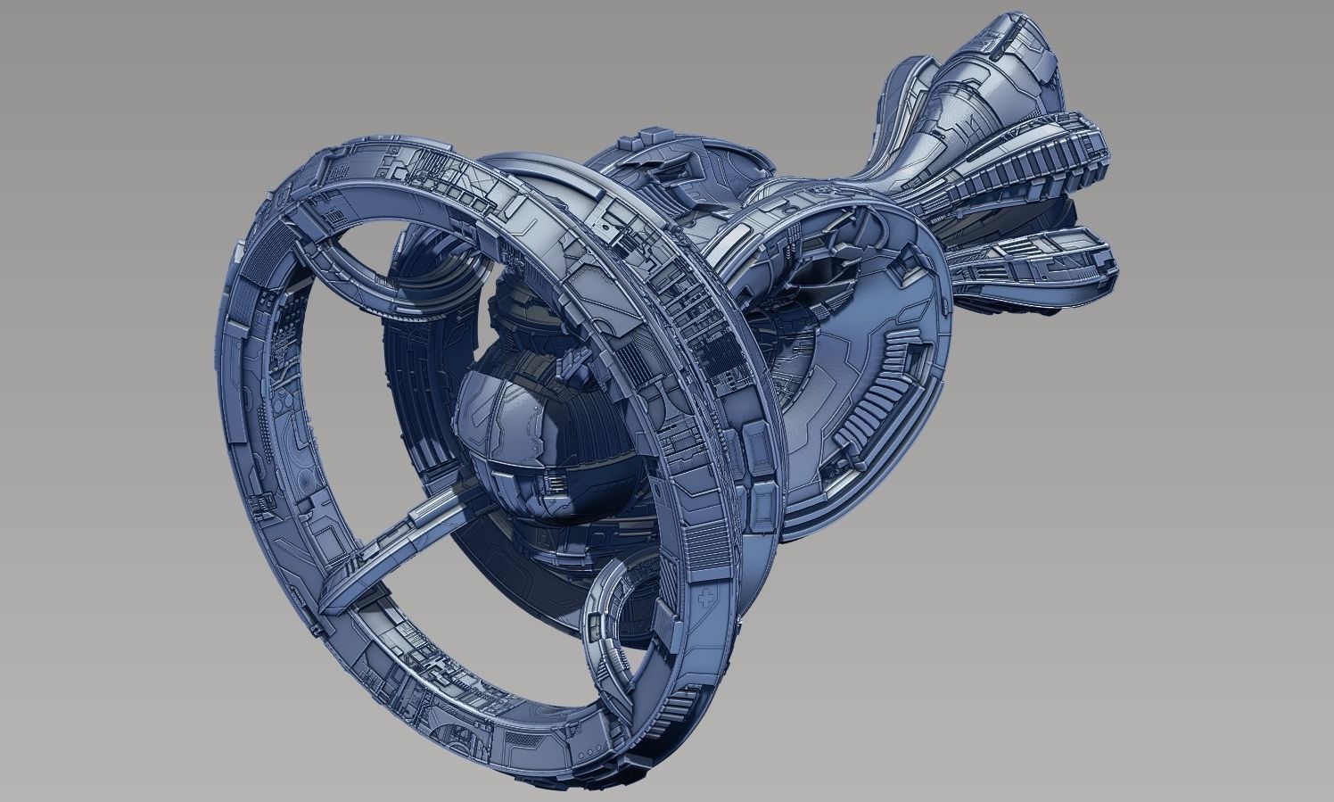 space equipment node 00047 3D model_1