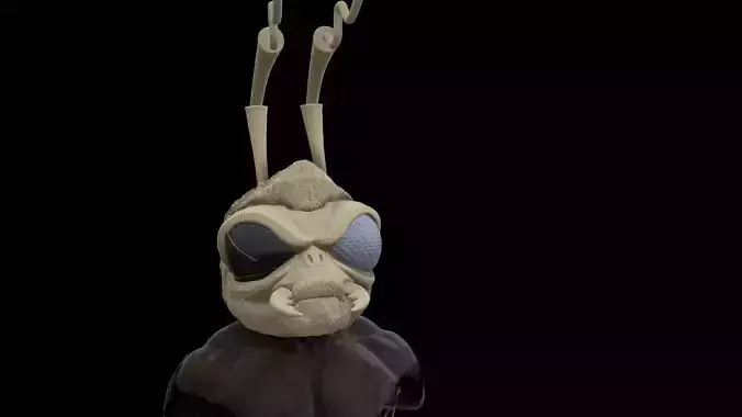 Custom Head - God of Thunder Ragnarok 3D print model