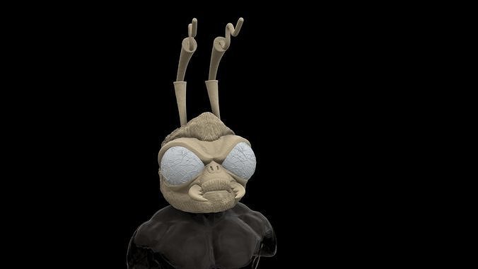 Custom Head - God of Thunder 3D print model