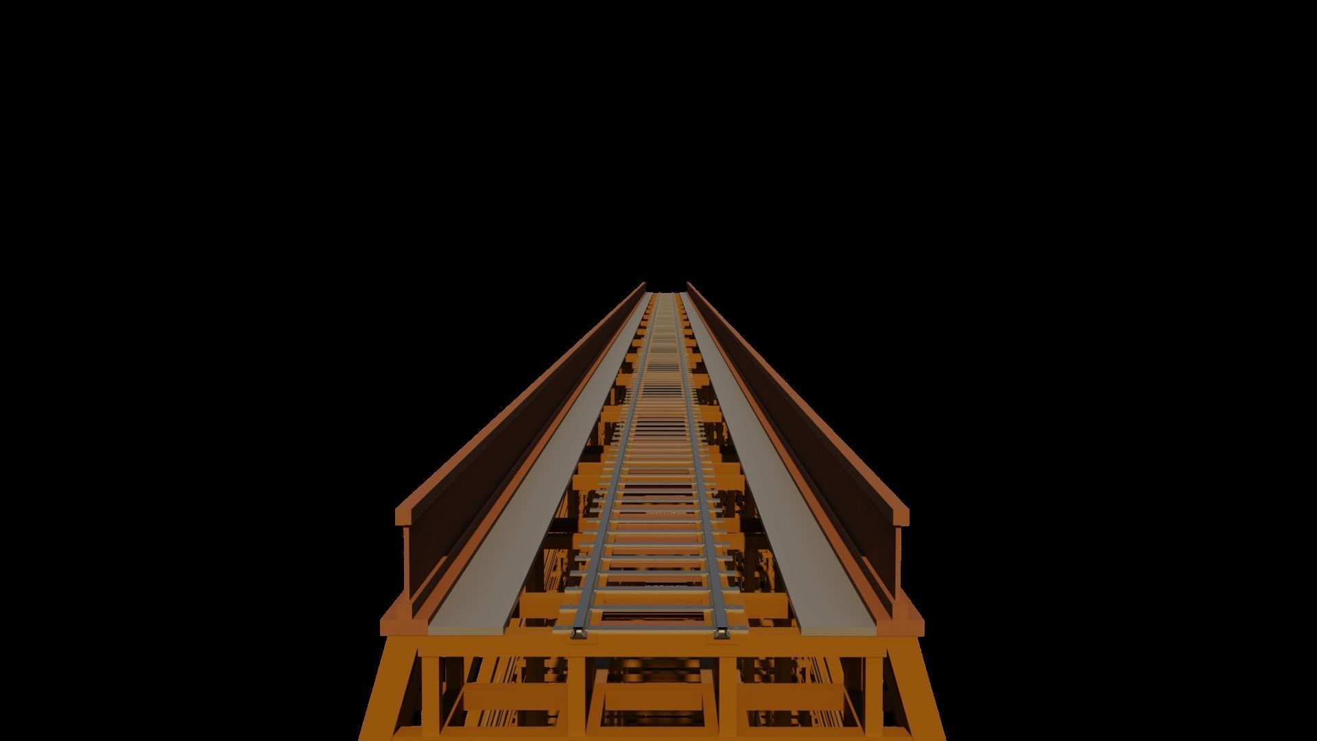 RAILWAY BRIDGE WILD WEST 3D model_14
