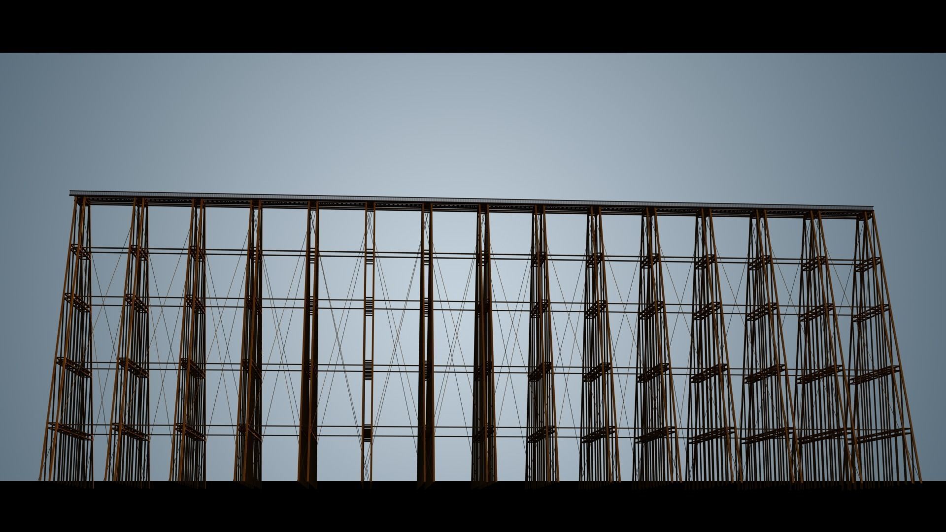 RAILWAY BRIDGE WILD WEST 3D model_3