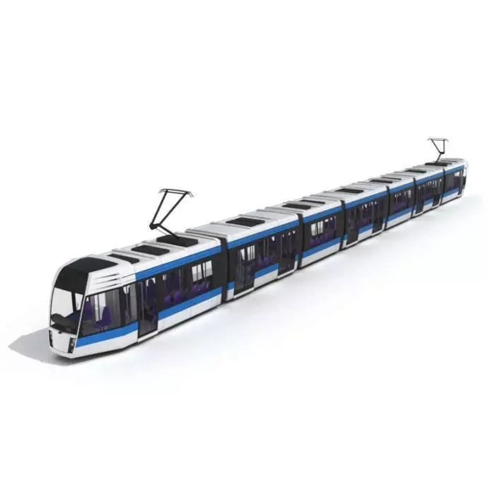 Train Bullet Train 3D model