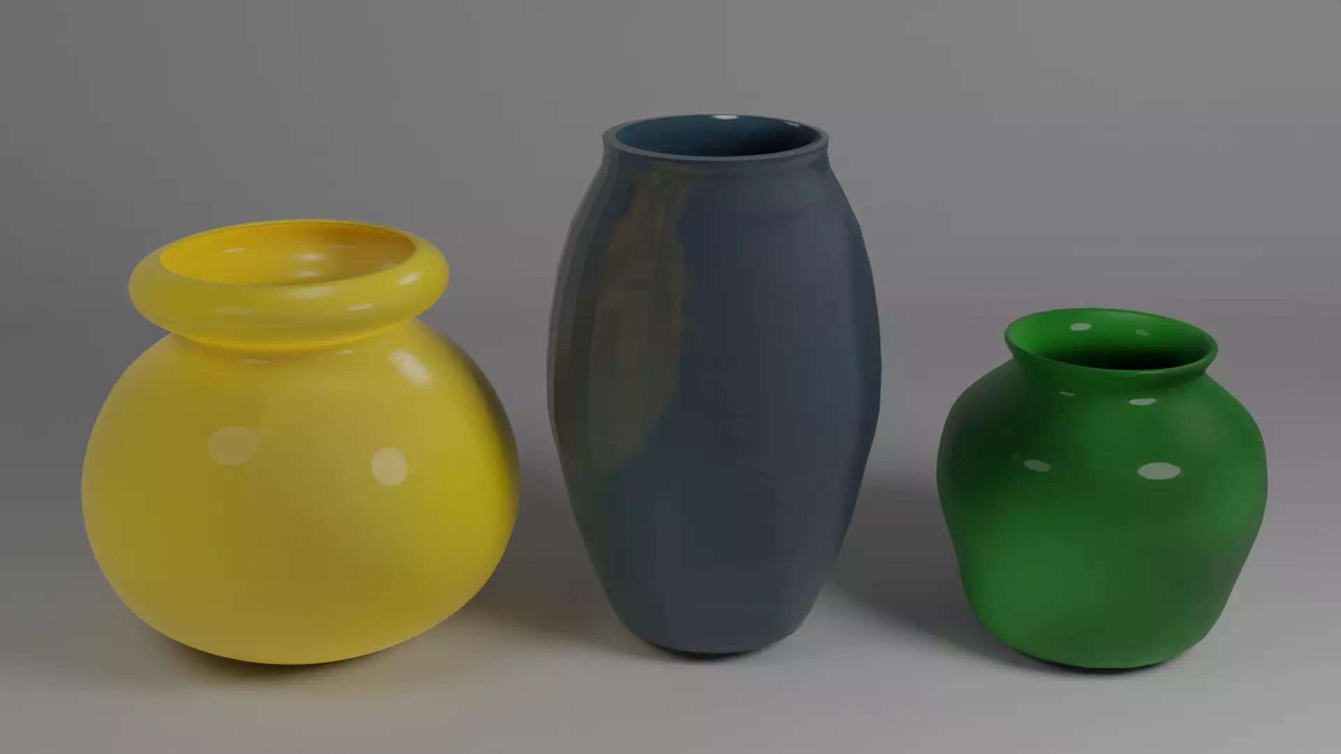 Clay Pots Free 3D model