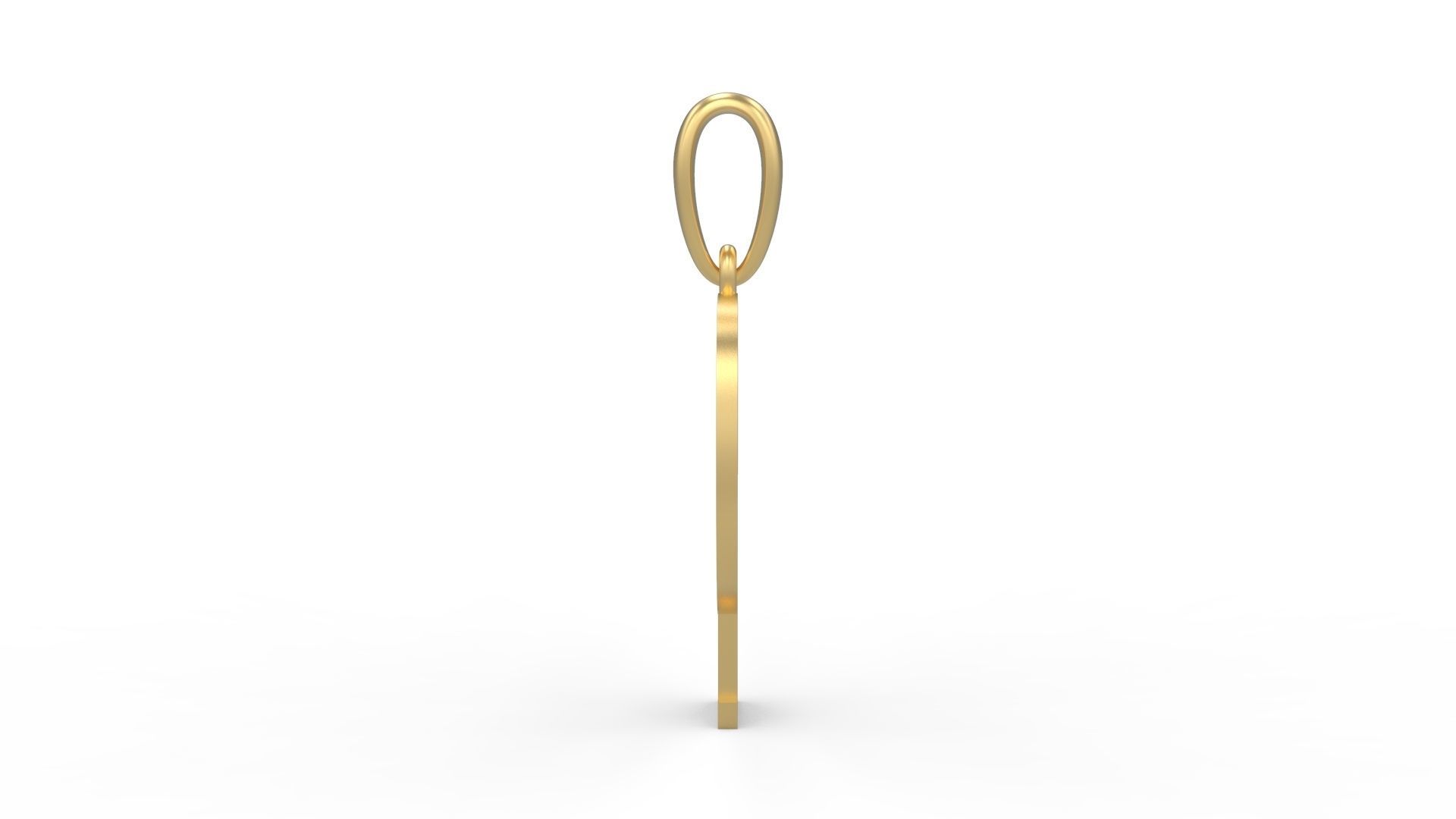 Initial Letters Pendant Banthern P 3D print model_2