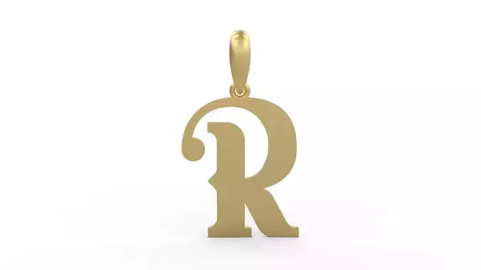 Initial Letters Pendant Banthern R