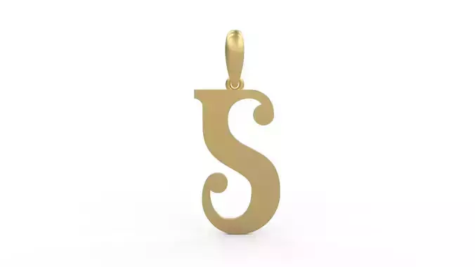 Initial Letters Pendant Banthern S