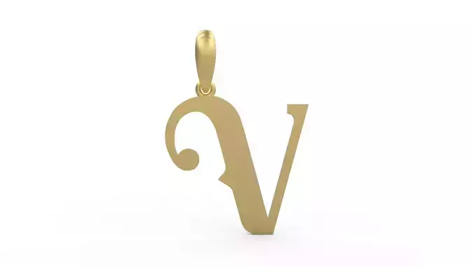 Initial Letters Pendant Banthern V