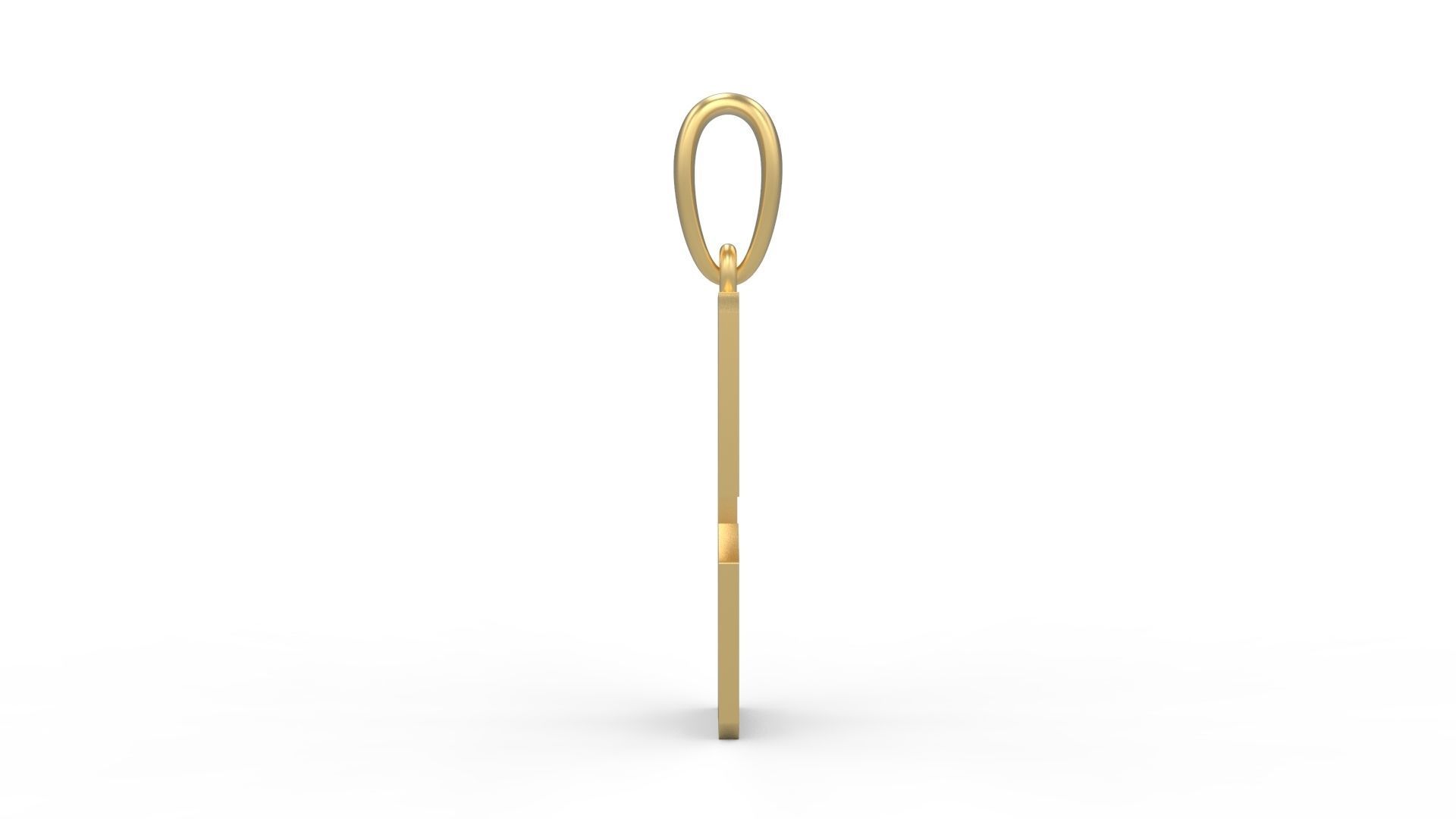 Initial Letters Pendant BASTERU C 3D print model_2