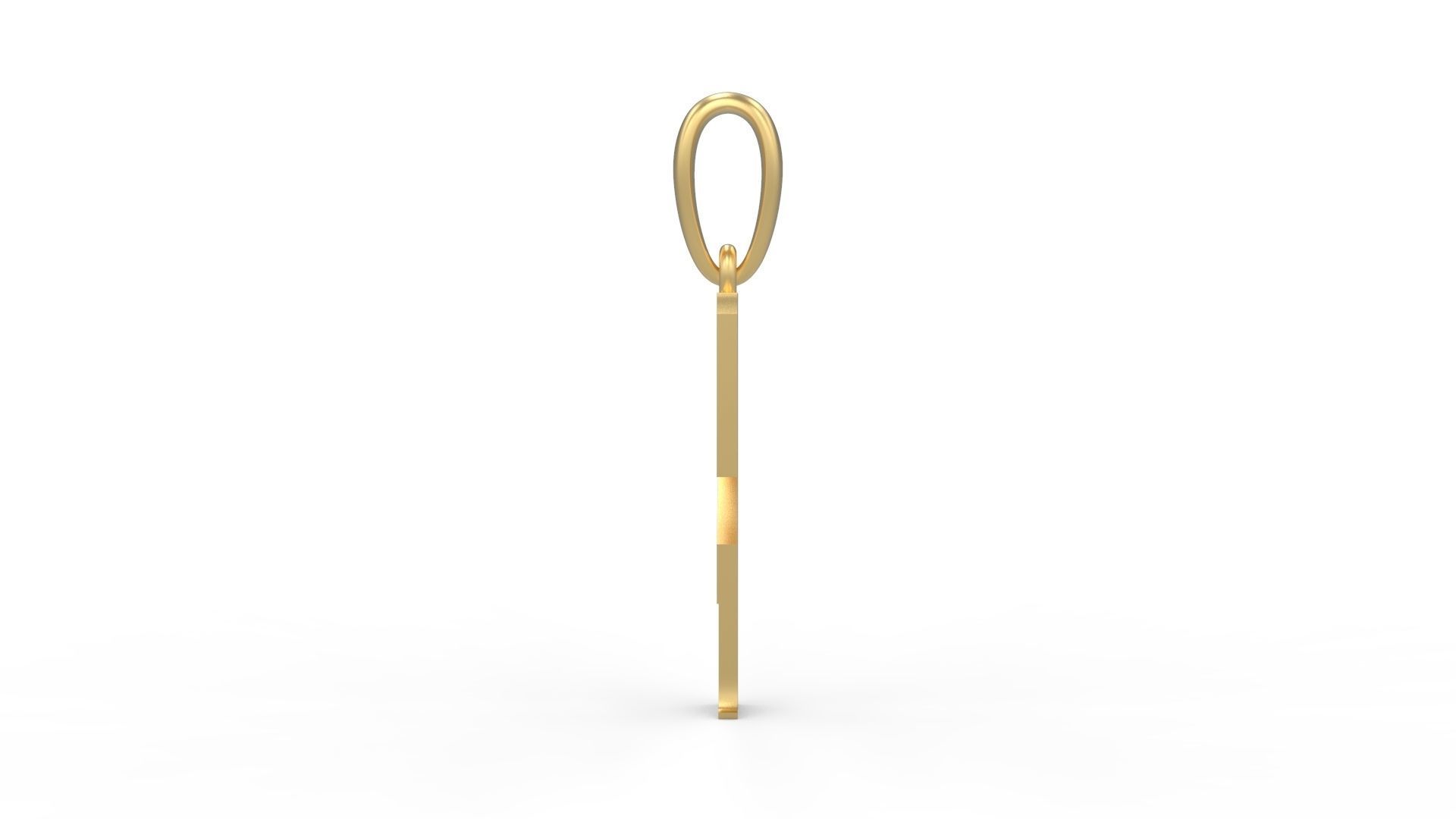 Initial Letters Pendant BASTERU F 3D print model_2