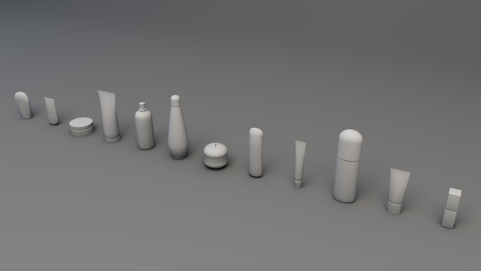 Product Bottles 3D model_1