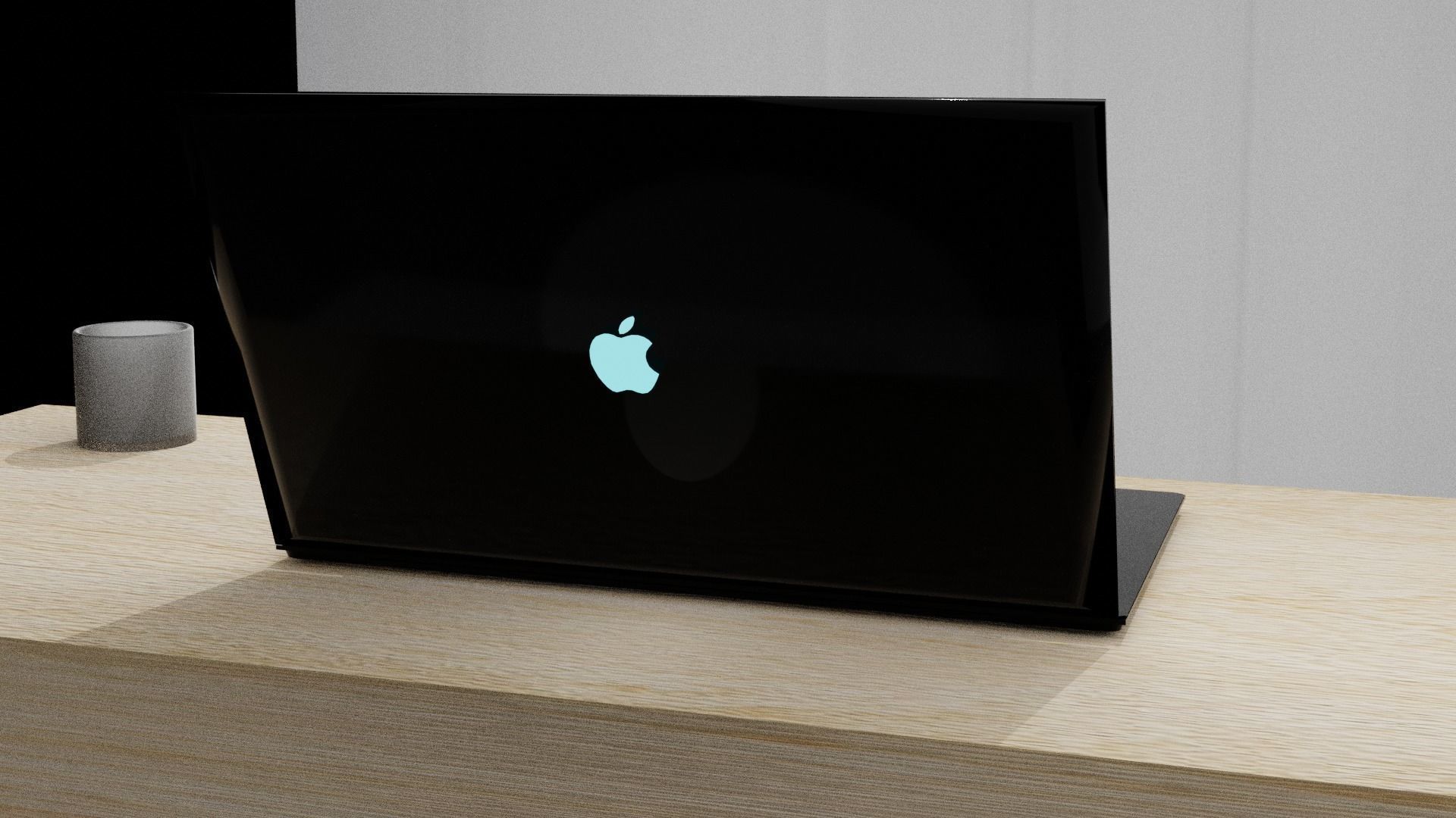 laptop - MacBook Pro Low-poly 3D model_5