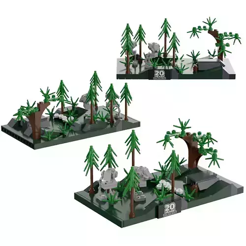 Lego - 40362 Battle of Endor Micro Build