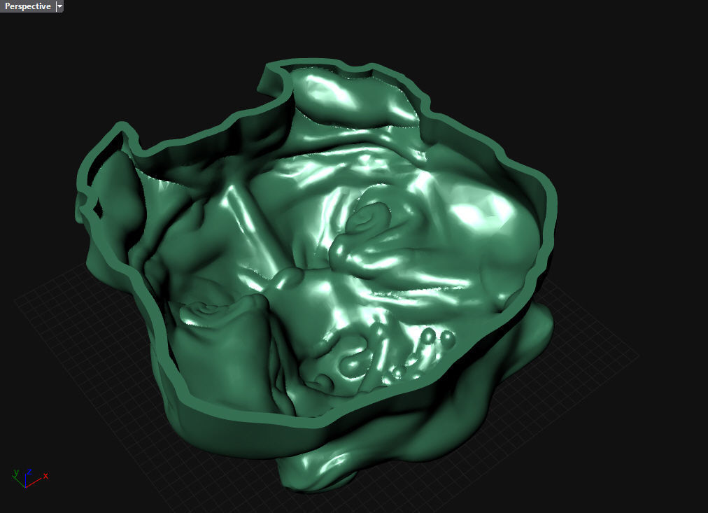 Pitbull head 3D print model_1